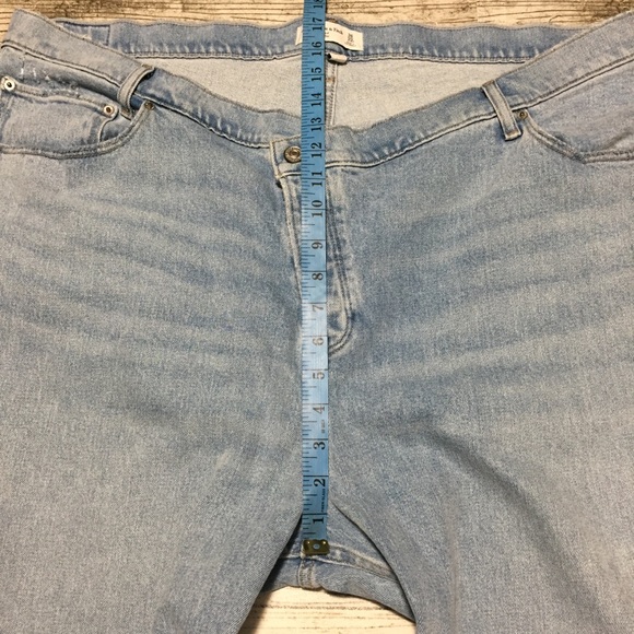 Abercrombie Fitch The Dad High Rise Jeans Women’s 36/22R Light Wash - Picture 4 of 9